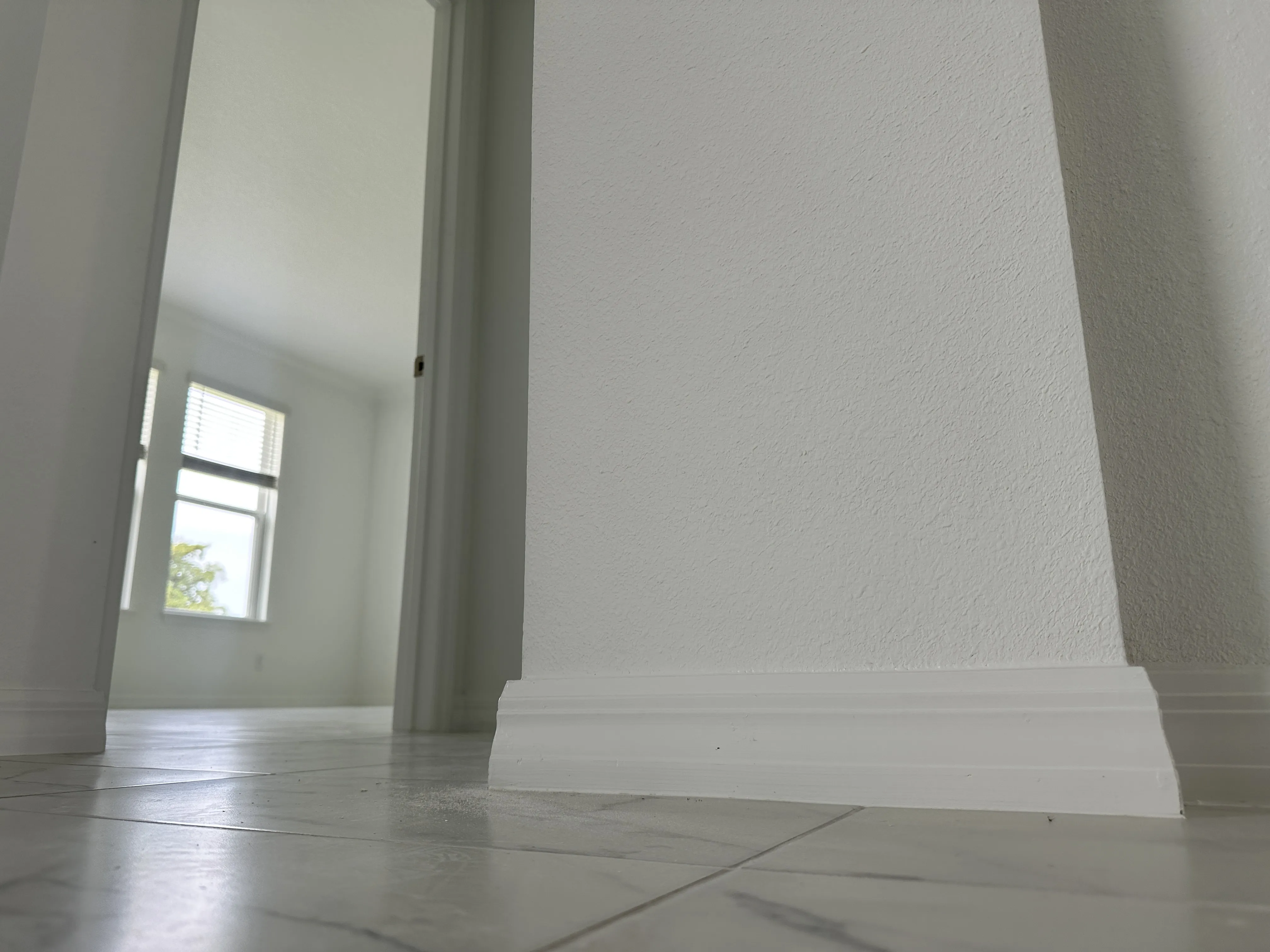 Baseboards and trim carpentry